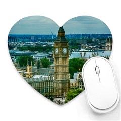 London England City Landmark Heart Mousepads by Celenk