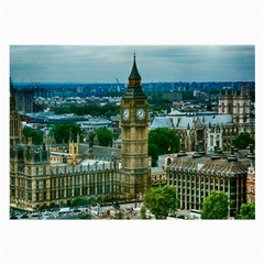 London England City Landmark Large Glasses Cloth (2-side) by Celenk