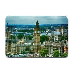 London England City Landmark Small Doormat  by Celenk