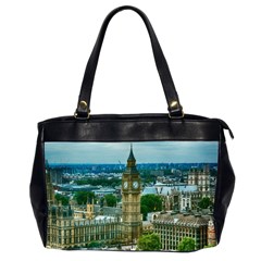 London England City Landmark Office Handbags (2 Sides)  by Celenk