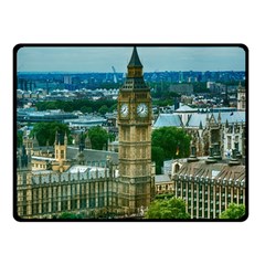 London England City Landmark Fleece Blanket (small) by Celenk