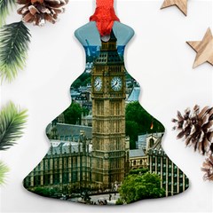 London England City Landmark Ornament (christmas Tree)  by Celenk