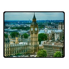 London England City Landmark Double Sided Fleece Blanket (small)  by Celenk