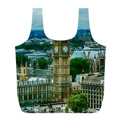 London England City Landmark Full Print Recycle Bags (l)  by Celenk