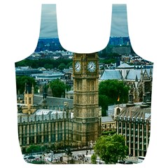 London England City Landmark Full Print Recycle Bags (l)  by Celenk