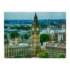 London England City Landmark Double Sided Flano Blanket (mini)  by Celenk