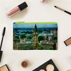 London England City Landmark Cosmetic Bag (xs) by Celenk