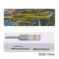 Coastline Waterfall Landscape Memory Card Reader (stick)  by Celenk