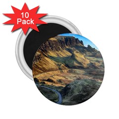 Nature Landscape Mountains Outdoor 2 25  Magnets (10 Pack)  by Celenk