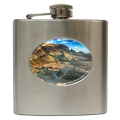 Nature Landscape Mountains Outdoor Hip Flask (6 Oz) by Celenk