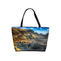 Nature Landscape Mountains Outdoor Shoulder Handbags by Celenk