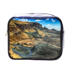 Nature Landscape Mountains Outdoor Mini Toiletries Bags by Celenk