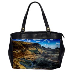 Nature Landscape Mountains Outdoor Office Handbags by Celenk