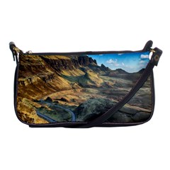 Nature Landscape Mountains Outdoor Shoulder Clutch Bags by Celenk