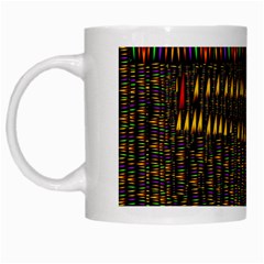 Hot As Candles And Fireworks In Warm Flames White Mugs by pepitasart