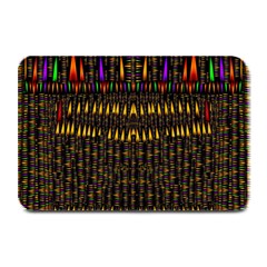 Hot As Candles And Fireworks In Warm Flames Plate Mats by pepitasart