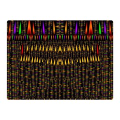 Hot As Candles And Fireworks In Warm Flames Double Sided Flano Blanket (mini)  by pepitasart