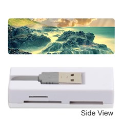 Coastline Sea Nature Sky Landscape Memory Card Reader (stick)  by Celenk