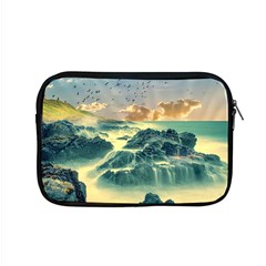 Coastline Sea Nature Sky Landscape Apple Macbook Pro 15  Zipper Case by Celenk