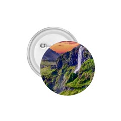 Waterfall Landscape Nature Scenic 1 75  Buttons by Celenk