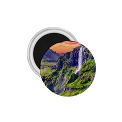 Waterfall Landscape Nature Scenic 1 75  Magnets by Celenk