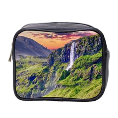 Waterfall Landscape Nature Scenic Mini Toiletries Bag 2-side by Celenk