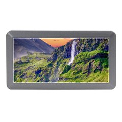 Waterfall Landscape Nature Scenic Memory Card Reader (mini) by Celenk