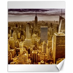 New York Empire State Building Canvas 11  X 14   by Celenk