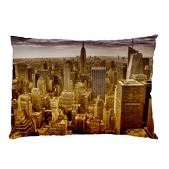 New York Empire State Building Pillow Case by Celenk