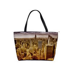 New York Empire State Building Shoulder Handbags by Celenk