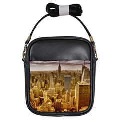 New York Empire State Building Girls Sling Bags by Celenk