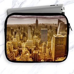 New York Empire State Building Apple Ipad 2/3/4 Zipper Cases by Celenk