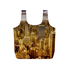 New York Empire State Building Full Print Recycle Bags (s)  by Celenk