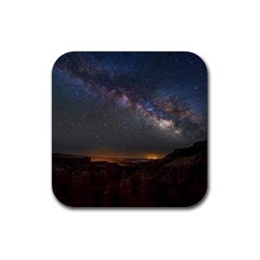 Fairyland Canyon Utah Park Rubber Coaster (square)  by Celenk