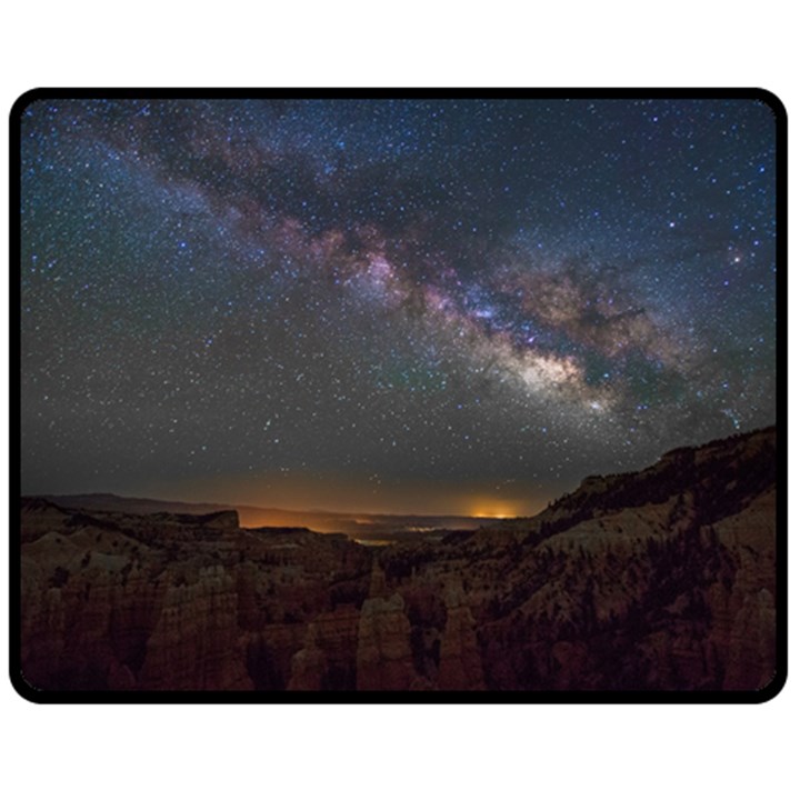 Fairyland Canyon Utah Park Double Sided Fleece Blanket (Medium) 