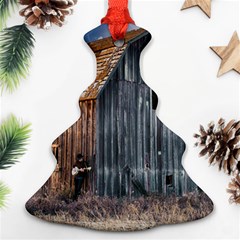 Banjo Player Outback Hill Billy Christmas Tree Ornament (two Sides) by Celenk