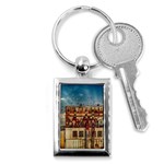 Ruin Abandoned Building Urban Key Chains (Rectangle)  Front