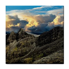 Landscape Clouds Scenic Scenery Tile Coasters by Celenk