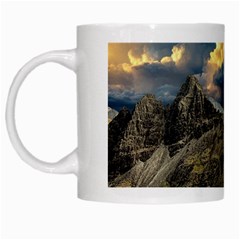 Landscape Clouds Scenic Scenery White Mugs by Celenk