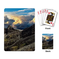 Landscape Clouds Scenic Scenery Playing Card