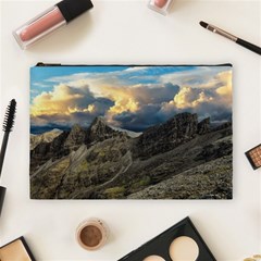 Landscape Clouds Scenic Scenery Cosmetic Bag (Large) 