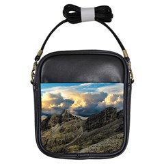 Landscape Clouds Scenic Scenery Girls Sling Bags