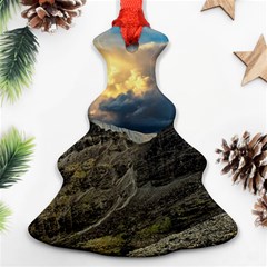 Landscape Clouds Scenic Scenery Christmas Tree Ornament (two Sides) by Celenk