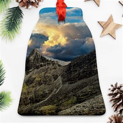 Landscape Clouds Scenic Scenery Bell Ornament (Two Sides)