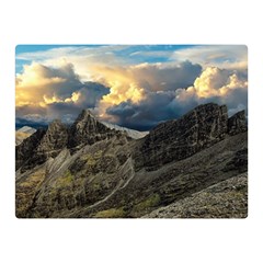 Landscape Clouds Scenic Scenery Double Sided Flano Blanket (Mini) 