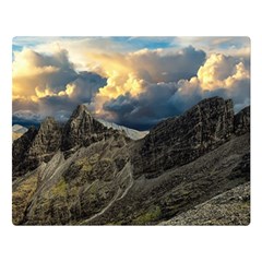 Landscape Clouds Scenic Scenery Double Sided Flano Blanket (large)  by Celenk