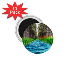 River Forest Landscape Nature 1 75  Magnets (10 Pack)  by Celenk