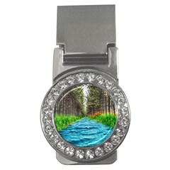 River Forest Landscape Nature Money Clips (cz)  by Celenk