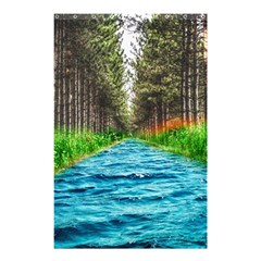 River Forest Landscape Nature Shower Curtain 48  X 72  (small)  by Celenk