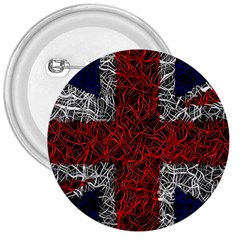 Union Jack Flag Uk Patriotic 3  Buttons by Celenk